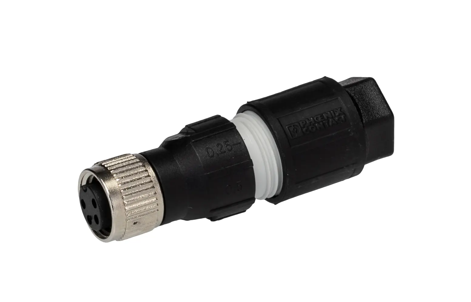 Produktfoto 1 von Phoenix Contact SACC M8 Rundsteckverbinder Buchse 4-polig Buchse 4A IP65, IP67