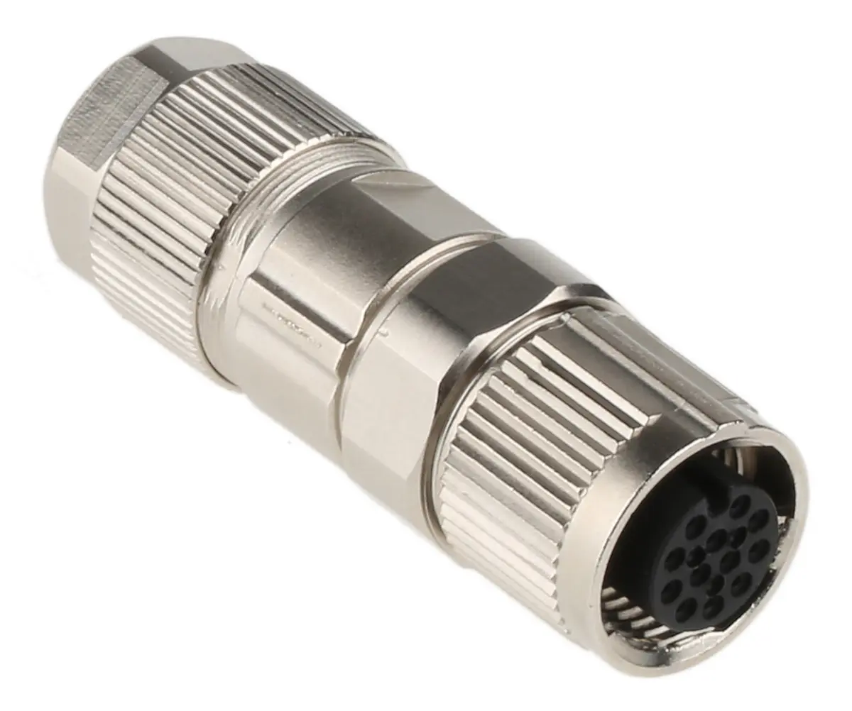 Produktfoto 1 von Phoenix Contact SACC M12 M12 Rundsteckverbinder Buchse 12-polig Buchse 1.5A Kabel IP40
