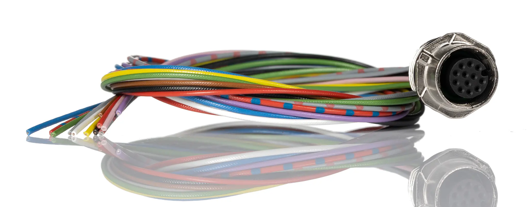 Produktfoto 1 von Phoenix Contact SAC, 12-polig Sensor-Betätigungselementkabel, M12 Buchse / Nicht abgeschlossen Nicht abgeschlossen,