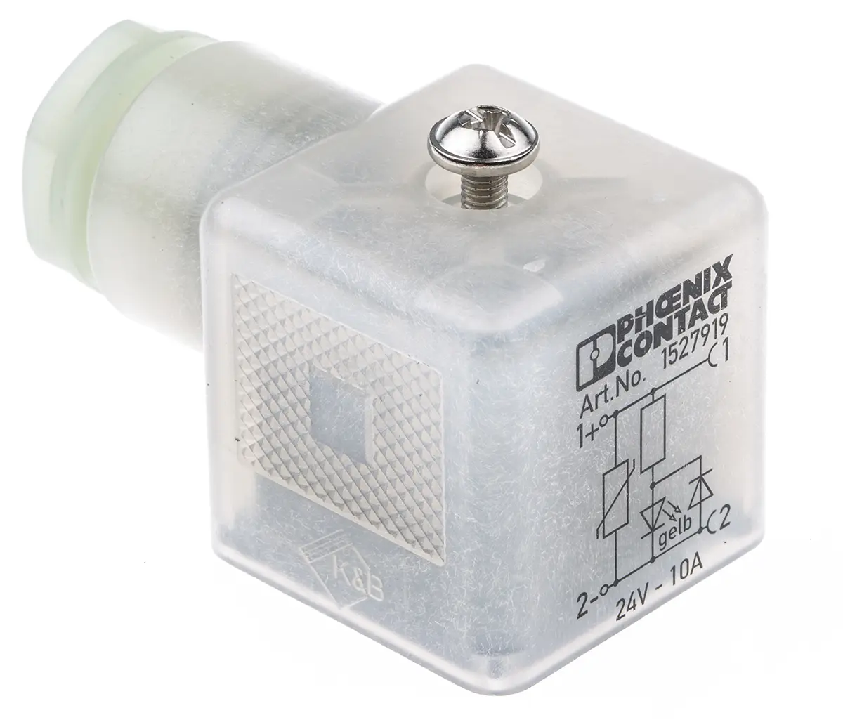 Produktfoto 1 von Phoenix Contact SACC DIN 43650 Ventilsteckverbinder