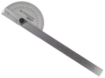 Produktfoto 1 von Facom Metrisch Tiefen-/Winkelmesser 170 mm Schmiege, Edelstahl