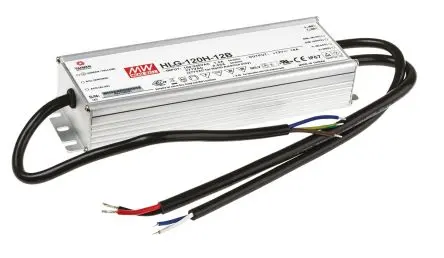 Produktfoto 1 von MEAN WELL LED-Treiber, 120 W 264 V ac, 90 V ac, 127V dc, 370 V dc LED-Treiber 10A, Ausgang 12V 1 bis 10 V, Potenziometer