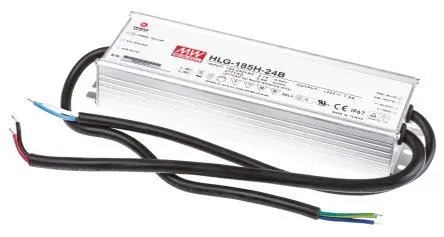 Produktfoto 1 von MEAN WELL LED-Treiber, 187.2 W 264 V ac, 90 V ac, 127V dc, 370 V dc LED-Treiber 7.8A, Ausgang 24V 1 bis 10 V