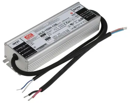 Produktfoto 1 von MEAN WELL LED-Treiber, 150 W 264 V ac, 90 V ac, 127V dc, 370 V dc LED-Treiber 12.5A, Ausgang 12V Potenziometer, 1 bis 10