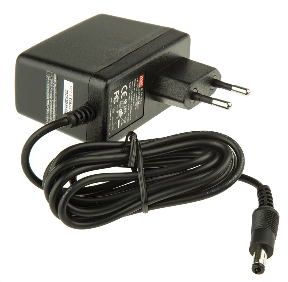 Produktfoto 1 von MEAN WELL Steckernetzteil AC/DC-Adapter 15W, 100V ac, 18V dc / 830mA, EU-Netzstecker