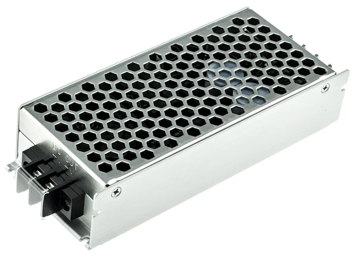 Produktfoto 1 von MEAN WELL RSD 100 DC/DC Konverter, 5V dc OUT 20 A Fahrgestell 24V dc 4 kV dc -40 °C 70 °C