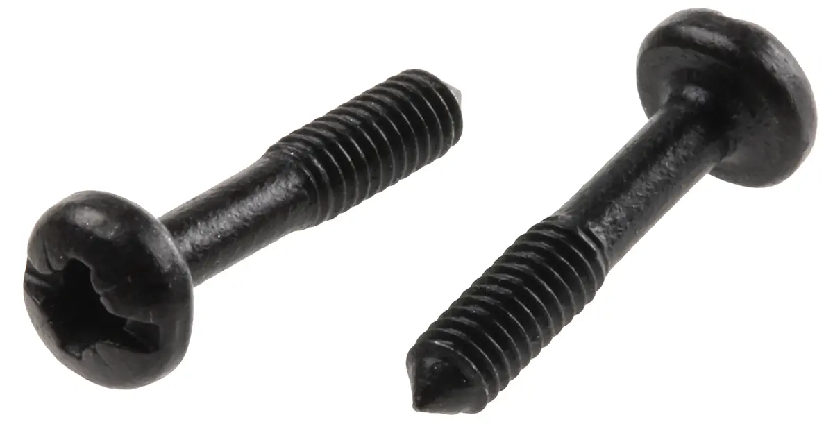 Produktfoto 1 von nVent SCHROFF Schraube für Ungeschirmte Frontplatte, Stahl, M2.5, 100 Per Pack Stück