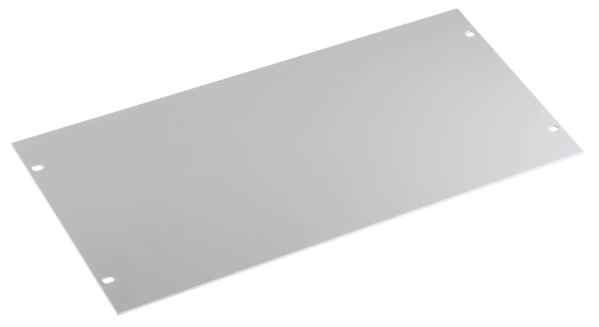 Produktfoto 1 von nVent SCHROFF Aluminium 5 U, Grau 483 mm 221.4 mm