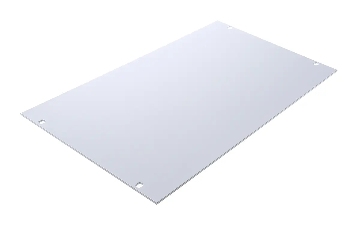 Produktfoto 1 von nVent SCHROFF Aluminium 6 U Belüftet, Grau 483 mm 265.9 mm