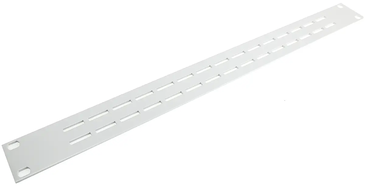 Produktfoto 1 von nVent SCHROFF Aluminium 1 U x 42 HP Belüftet, Grau 238.7 mm 84 mm