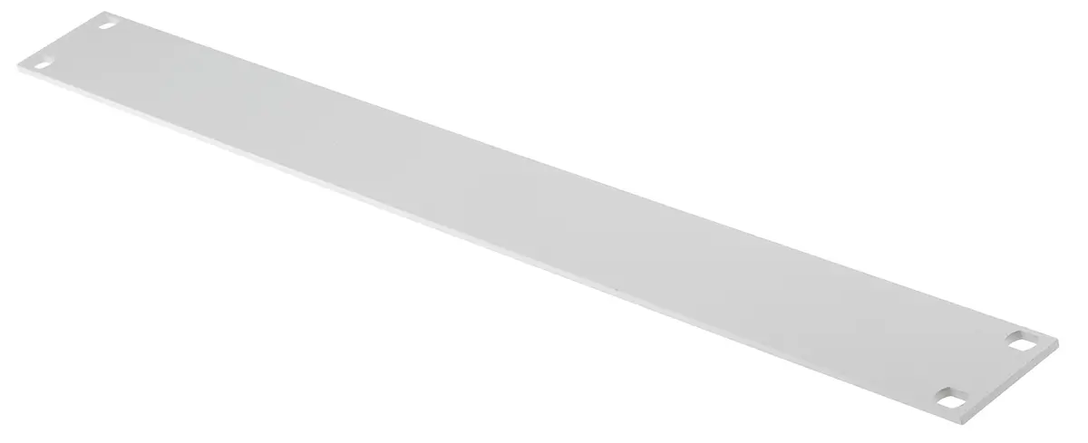 Produktfoto 1 von nVent SCHROFF Aluminium 1 U, Grau 483 mm 43.6 mm