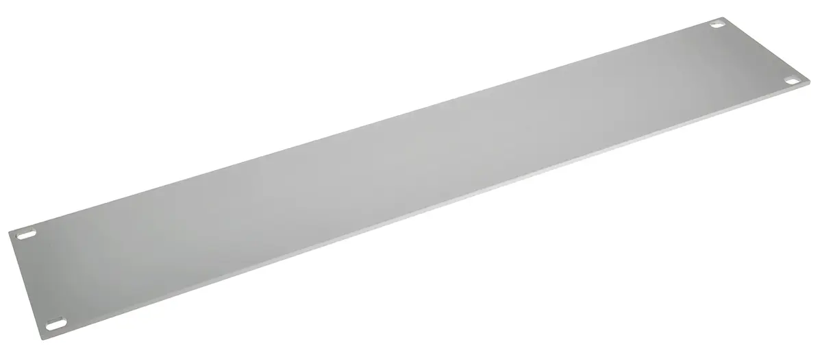 Produktfoto 1 von nVent SCHROFF Aluminium 2 U, Grau 483 mm 88.1 mm