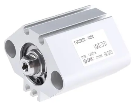 SMC CDQ2 Pneumatik-Kompaktzylinder 10 mm Doppeltwirkend, Bohrung Ø 20 mm, bis 1 Mpa