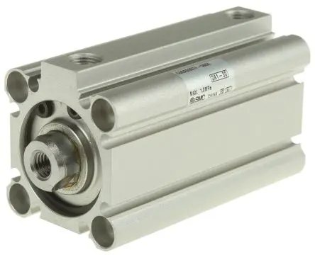 Produktfoto 1 von SMC CDQ2 Pneumatik-Kompaktzylinder 50 mm Doppeltwirkend, Bohrung Ø 32 mm, bis 1 Mpa