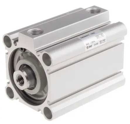 Produktfoto 1 von SMC CDQ2 Pneumatik-Kompaktzylinder 50 mm Doppeltwirkend, Bohrung Ø 50 mm, bis 1 Mpa