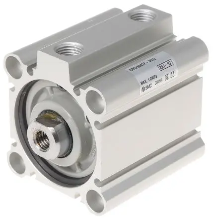 Produktfoto 1 von SMC CDQ2 Pneumatik-Kompaktzylinder 30 mm Doppeltwirkend, Bohrung Ø 50 mm, bis 1 Mpa