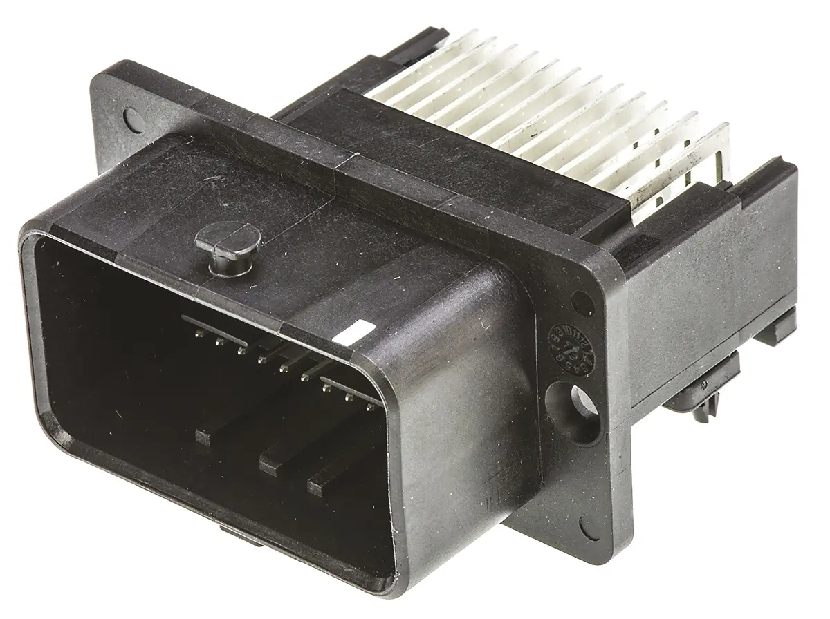 Produktfoto 1 von Molex CMC  Automotive, Kfz-Steckverbinder, Stiftsockel, Stecker, 48-polig, Schwarz / 4-reihig, 6A