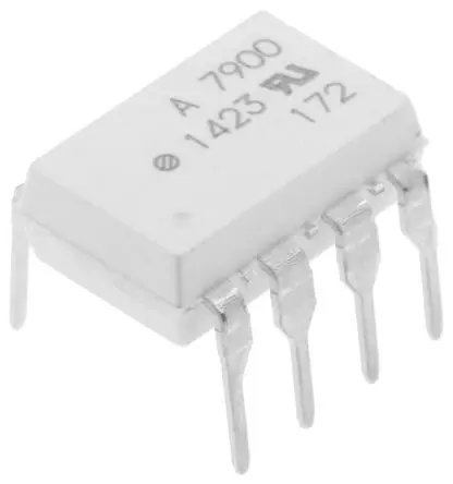 Produktfoto 1 von Broadcom Isolationsverstärker 5.5V 3 V 1-Kanal, 8-Pin PDIP