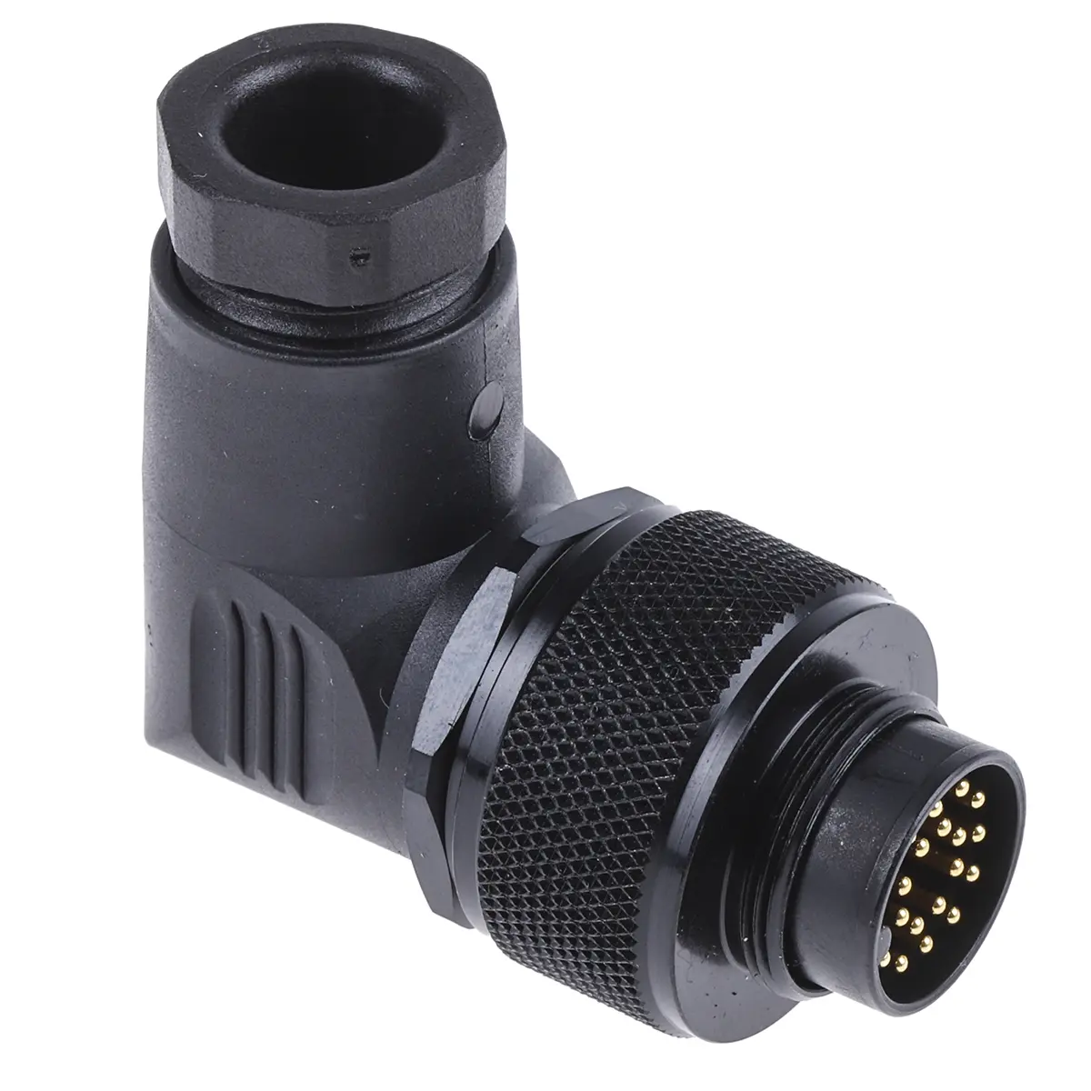 Produktfoto 1 von binder 723 24 M16 Rundsteckverbinder Stecker 19-polig Stecker 3A Kabel IP40
