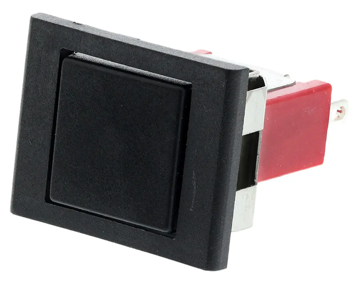 Produktfoto 1 von RS PRO 7M Druckschalter Tastend Panel Ø 12.7 x 15.7 mm, 1-poliger Umschalter / 3A 28 V dc 250 V ac