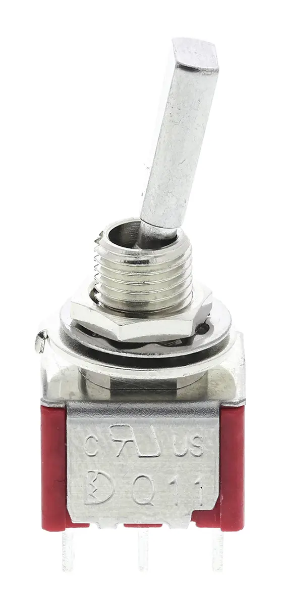 Produktfoto 1 von RS PRO Panel Kippschalter 2-poliger Wechsler, Ein-Ein, 26 V dc, 112 V ac, 5A, Lot