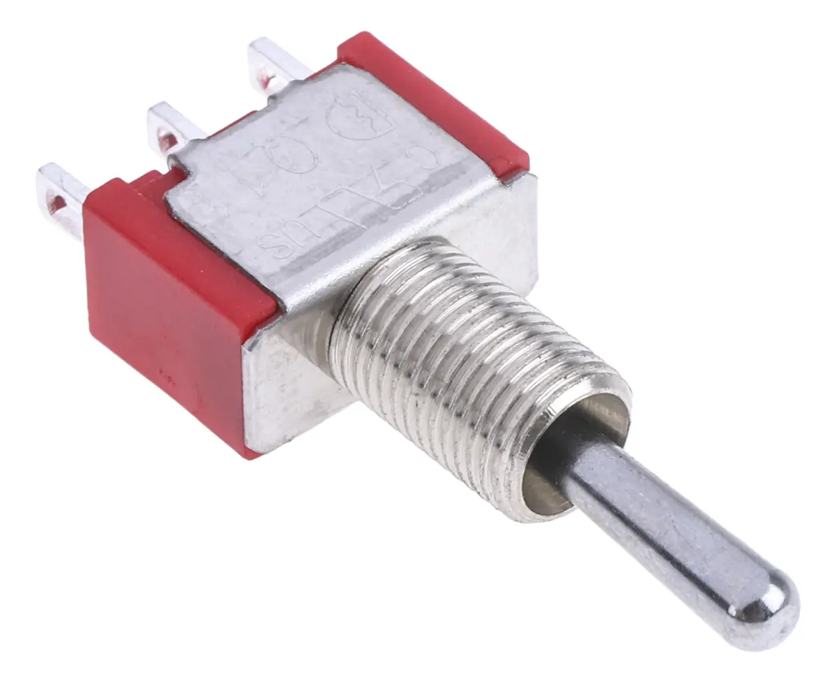 RS PRO Panel Kippschalter 1-poliger Umschalter, Ein-Aus-Ein, 28 V dc, 112 V ac, 5A, Lot