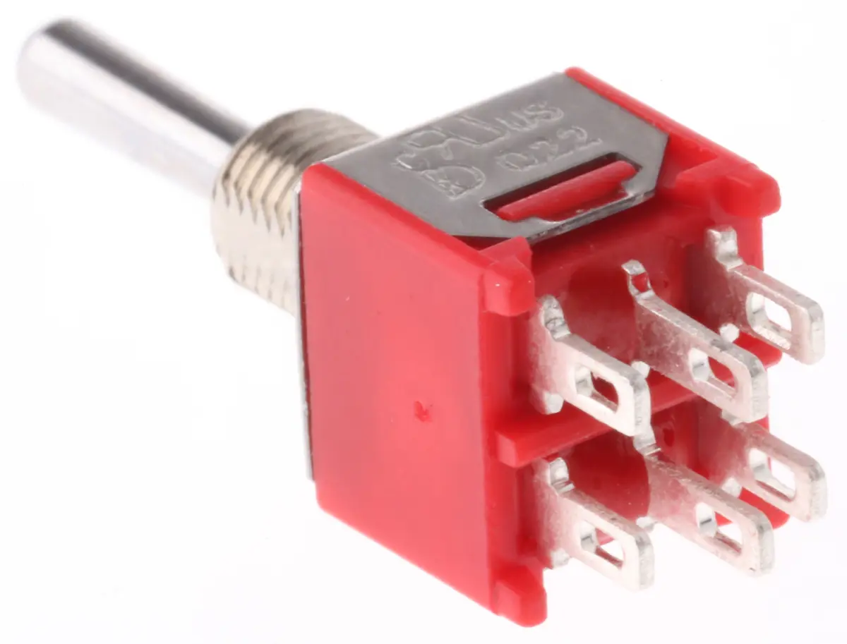 Produktfoto 1 von RS PRO Panel Kippschalter 2-poliger Wechsler, Ein-Ein-Ein, 15 V dc, 240 V ac, 3A, IP56, IP66, Lot