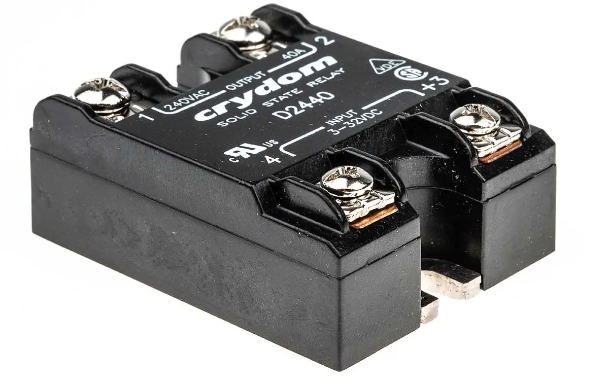 Produktfoto 1 von Sensata Crydom 1 SMD Halbleiterrelais mit Nulldurchgang 280 V eff / 40 A Effektivwert