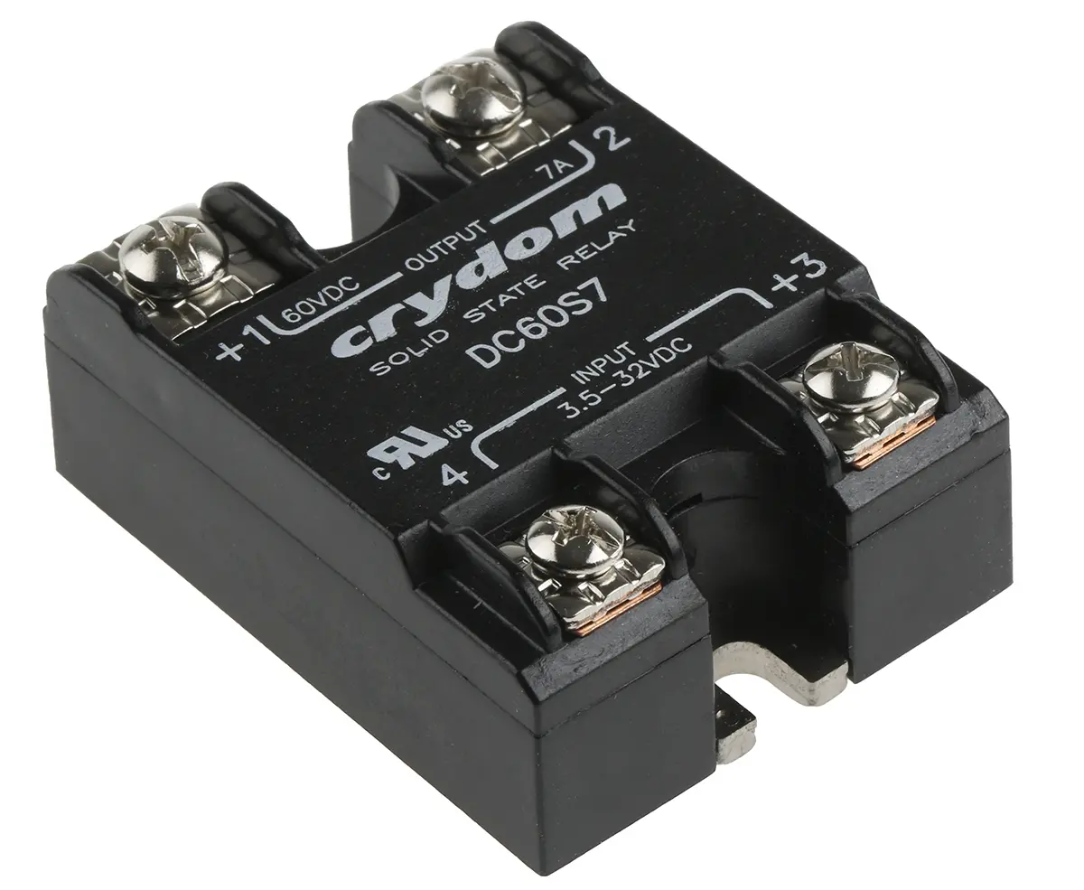 Produktfoto 1 von Sensata Crydom SMD Halbleiterrelais DC, 1-poliger Schließer 60 Vdc / 7 A