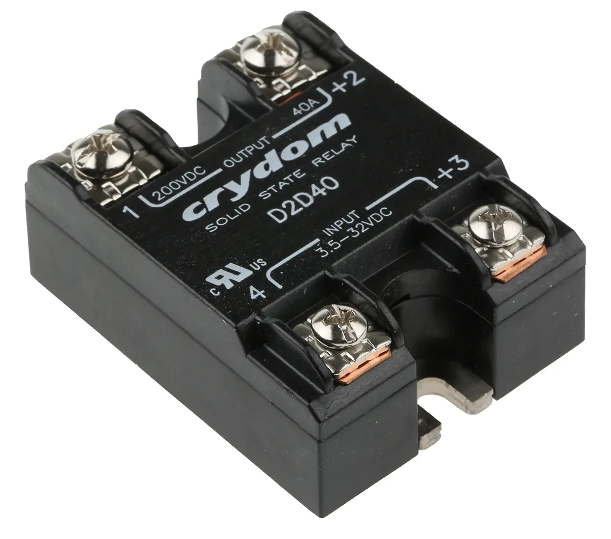 Produktfoto 1 von Sensata Crydom 1-DC SMD Halbleiterrelais DC, 1-poliger Schließer 200 V dc / 40 A