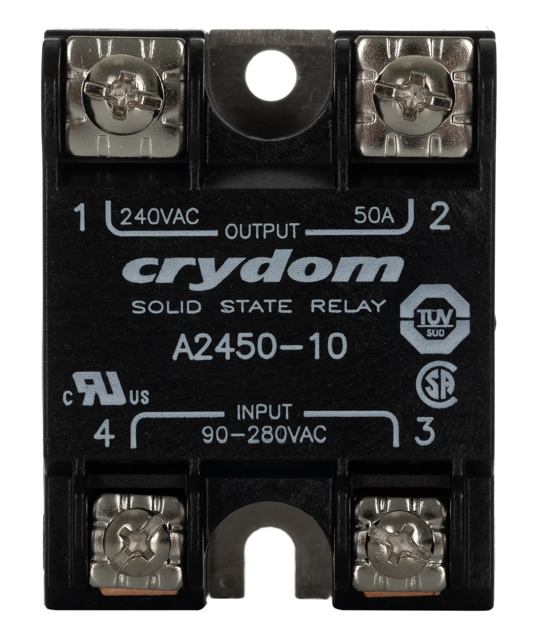 Produktfoto 1 von Sensata / Crydom 1 240 VAC Panel Halbleiterausgang, SPST 280 V eff. 280V ac / 50 A