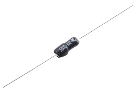 Produktfoto 1 von Bourns 5800 Induktivität bedrahtet, Ferrit-Spule-Kern, 10 μH, 1.28 A, Axial / R-DC 33 mΩ, Ø 6.99 mm, Ø 0.635 mm x 17.5
