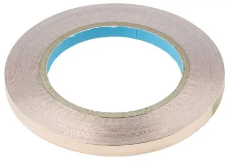 Produktfoto 1 von Wurth Elektronik 3003308A Metallisches Band Leitfähig, 8mm x 33 m, Haftung 5N/cm