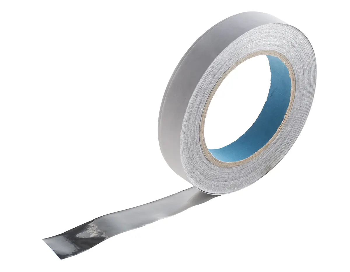 Produktfoto 1 von Würth Elektronik Metallband Aluminiumband leitend, Stärke 0.04mm, 20mm x 33m bis +155°C, Haftung 4,5 N/cm