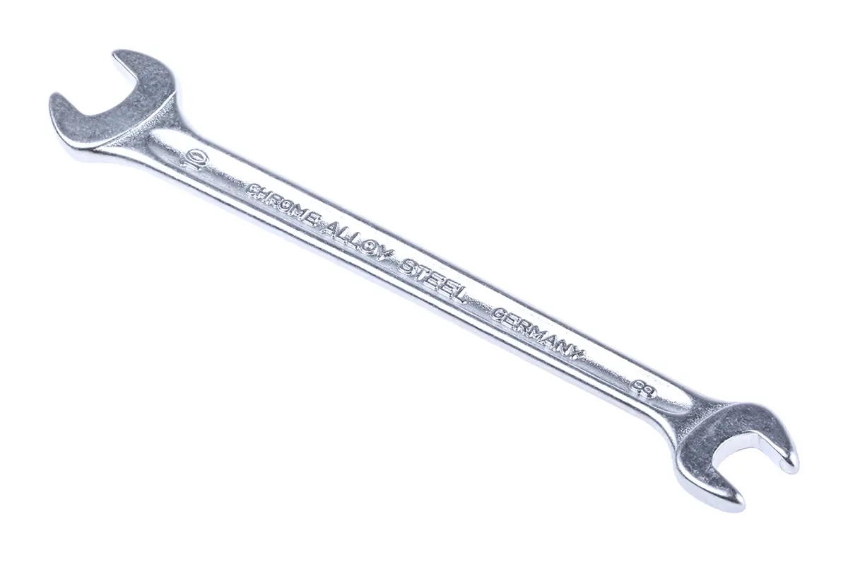STAHLWILLE Doppelgabelschlüssel Metrisch Legierungsstahl Schließer (NO), Länge 140 mm