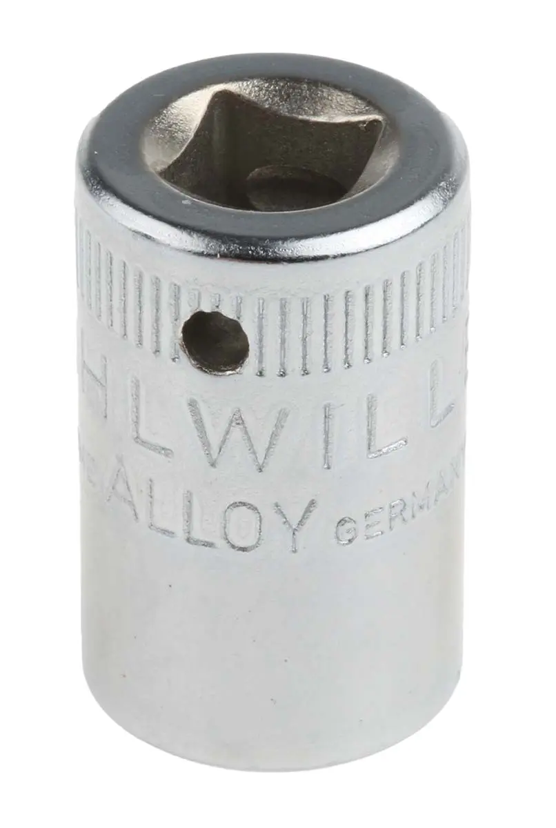 Produktfoto 1 von STAHLWILLE 1/4 in 12-Kant Buchse SW 10 mm Vierkant x 23 mm
