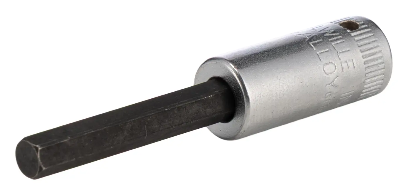 Produktfoto 1 von STAHLWILLE 1/4 in Bit Buchse Vierkant x 55 mm