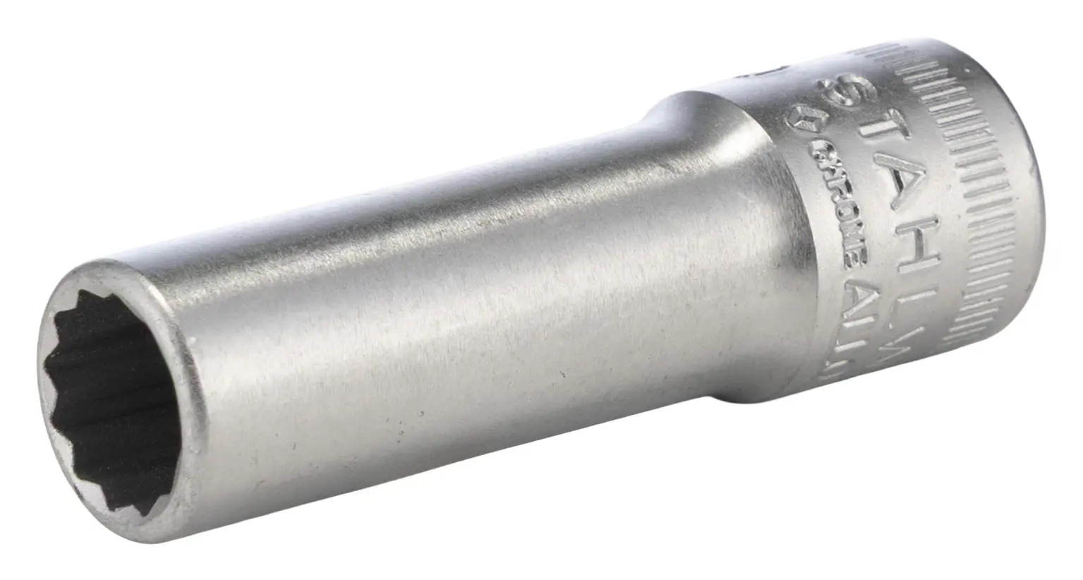 Produktfoto 1 von STAHLWILLE 3/8 in 12-Kant Buchse SW 10 mm Vierkant x 54 mm