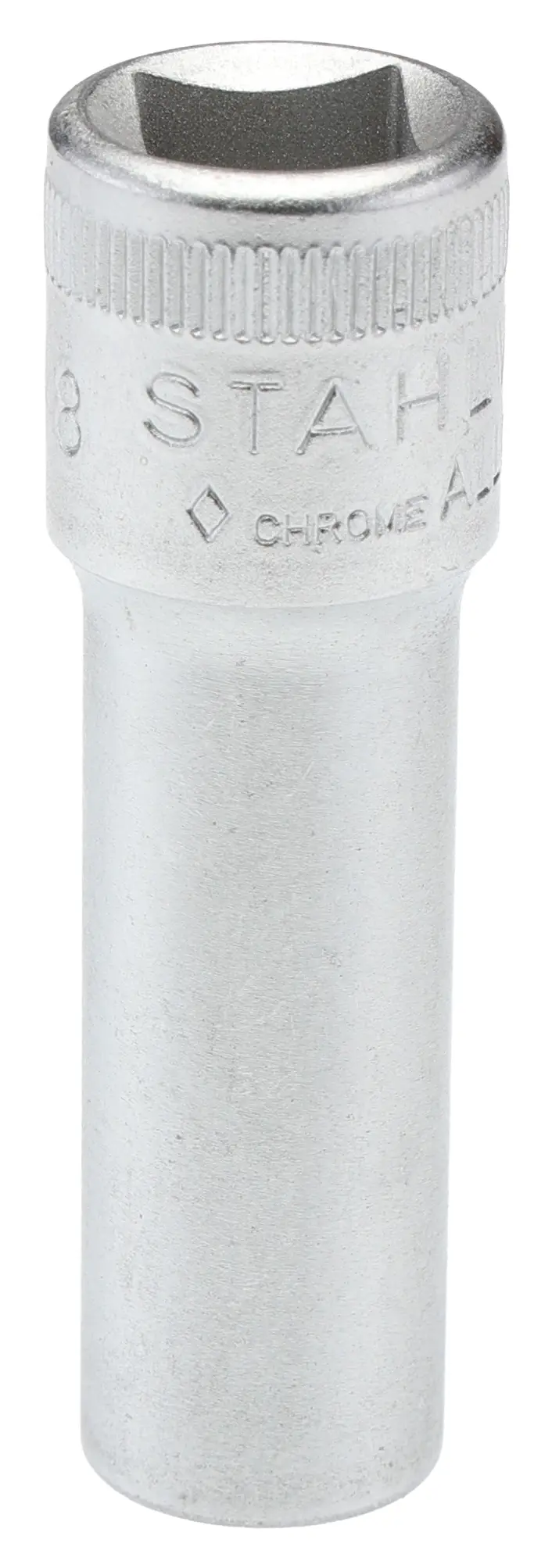 Produktfoto 1 von STAHLWILLE 3/8 in 12-Kant Buchse SW 3/8 in Vierkant x 54 mm