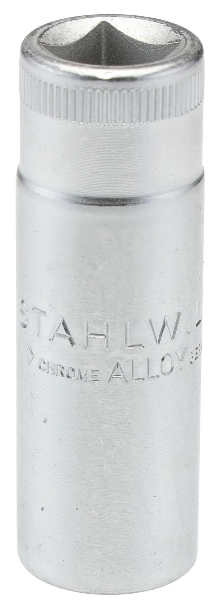 Produktfoto 1 von STAHLWILLE 3/8 in 12-Kant Buchse SW 1/2 in Vierkant x 54 mm