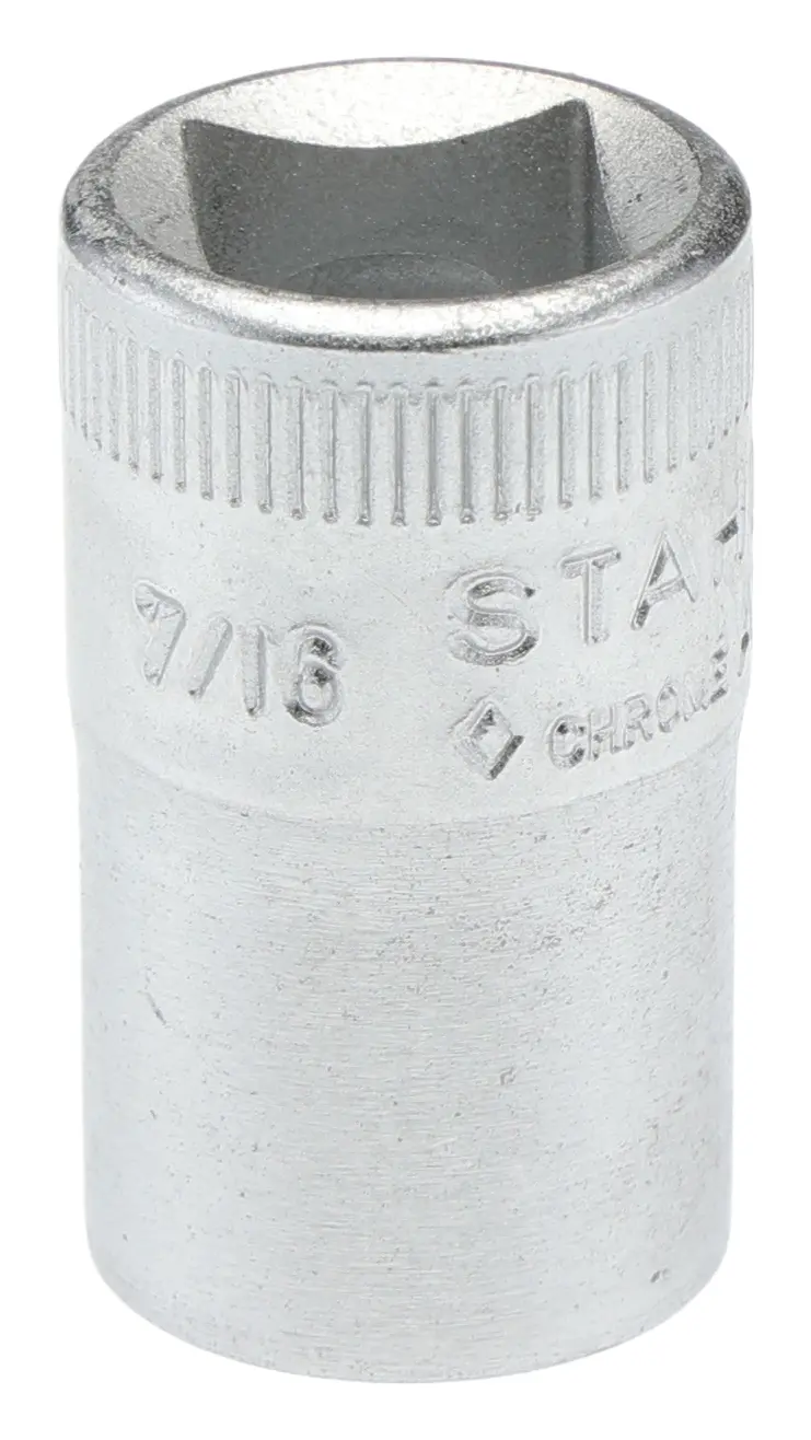 Produktfoto 1 von STAHLWILLE 3/8 in 12-Kant Buchse SW 7/16 in Vierkant x 28 mm