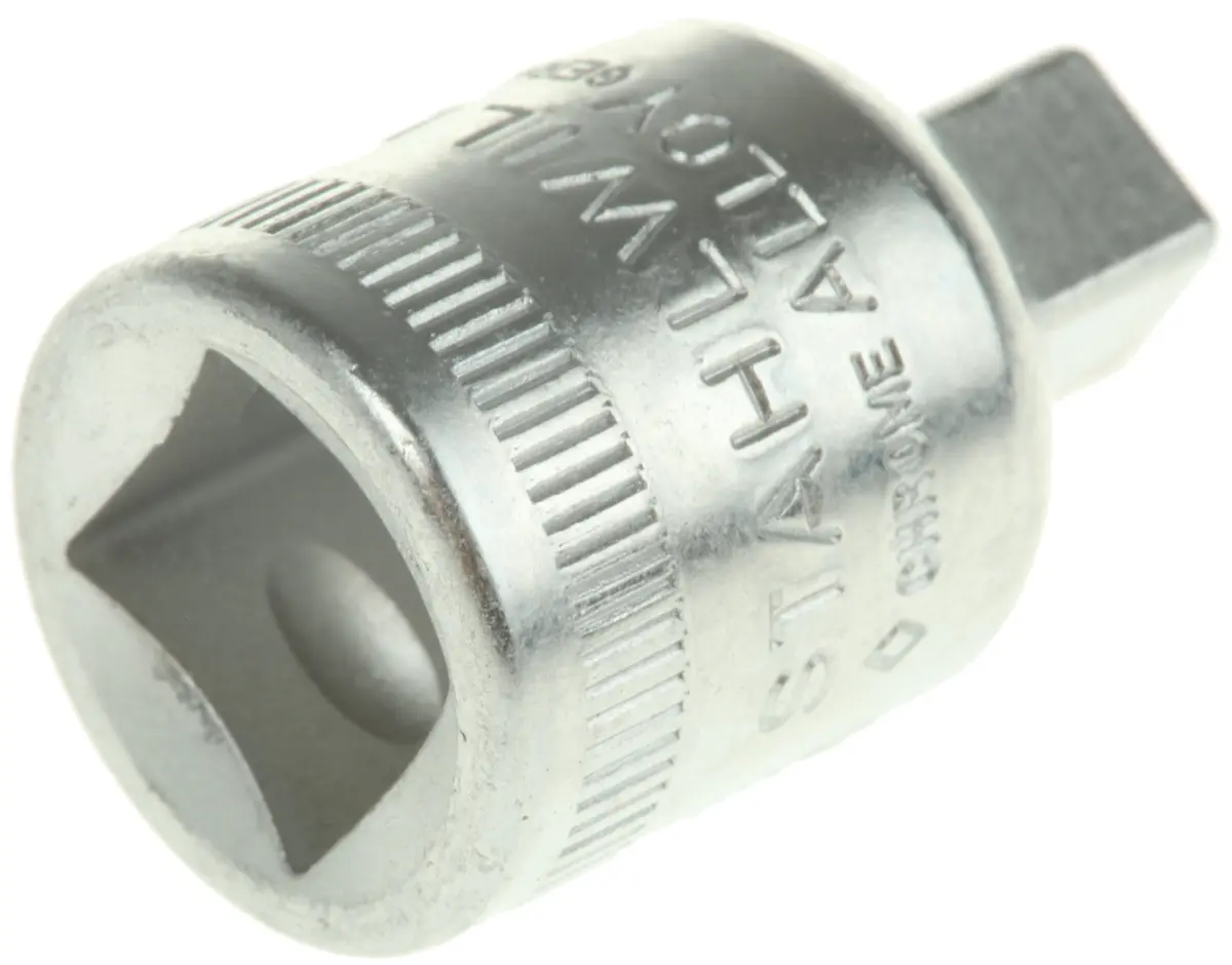 Produktfoto 1 von STAHLWILLE 3/8 in Vierkant Adapter, Stahl, Länge 28 mm