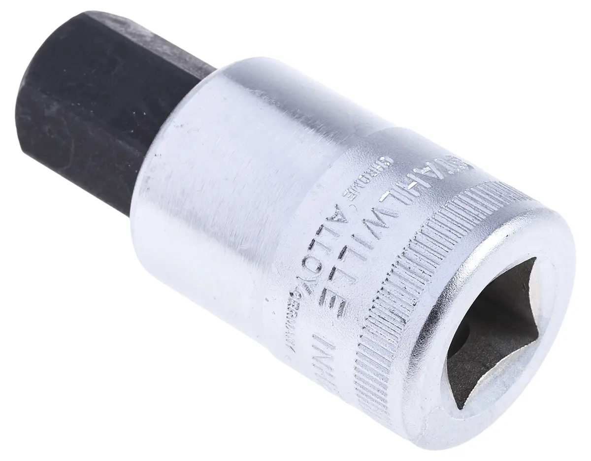 Produktfoto 1 von STAHLWILLE 1/2 in Bit Buchse Vierkant x 20.0 mm