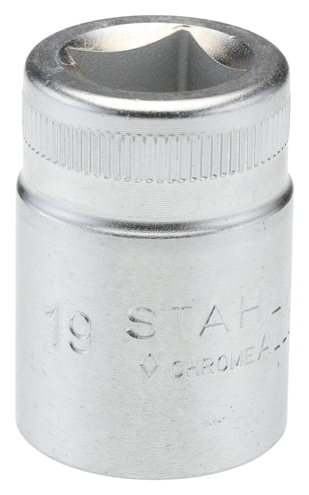 STAHLWILLE 1/2 in 12-Kant Buchse SW 19 mm Vierkant x 38 mm