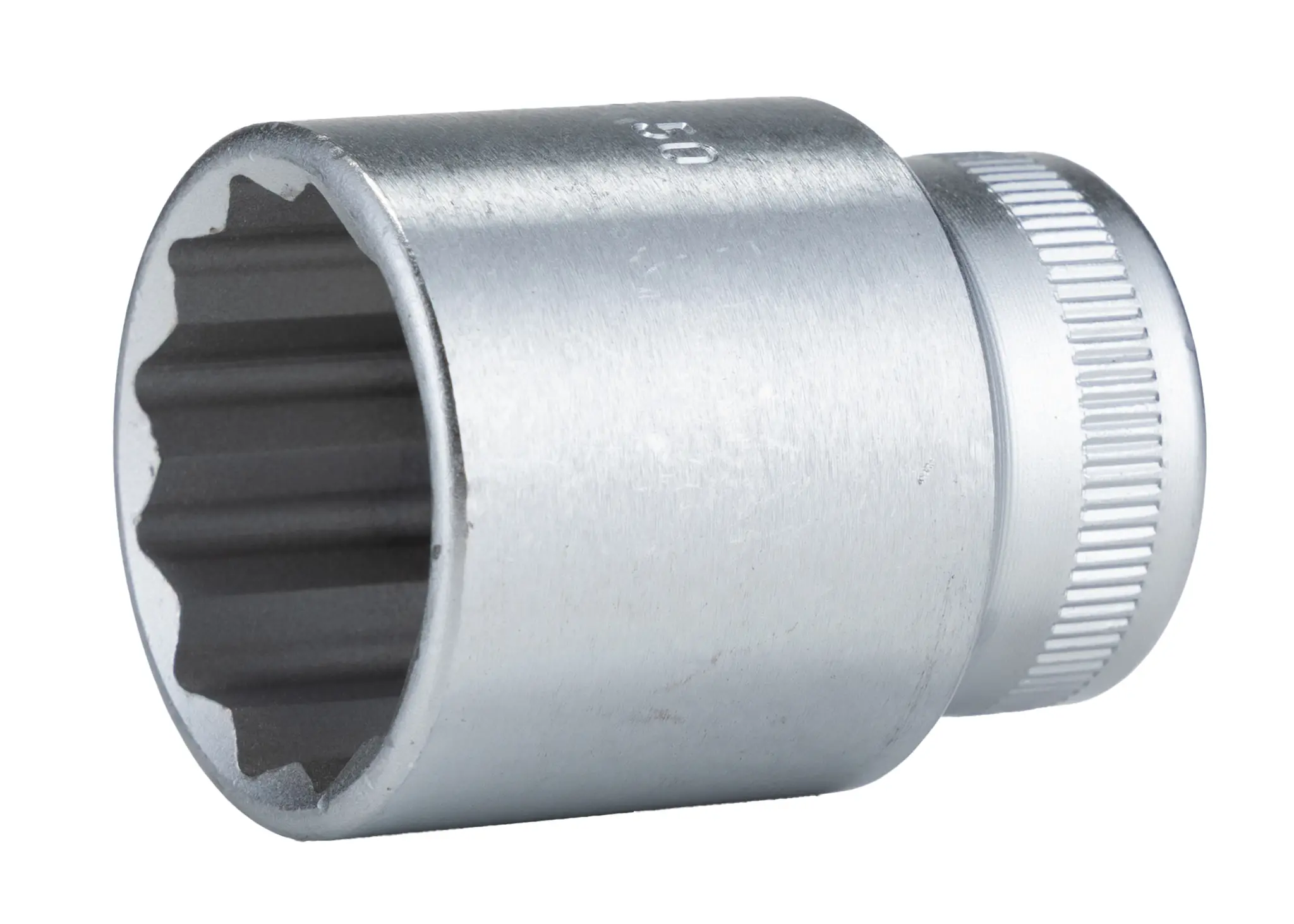 Produktfoto 1 von STAHLWILLE 1/2 in 12-Kant Buchse SW 24 mm Vierkant x 42 mm
