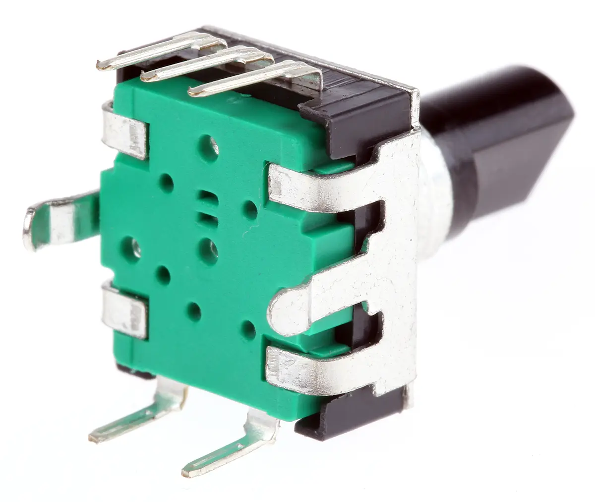 Produktfoto 1 von Bourns Drehgeber 24 Impulse/Umdrehung Impulse/U Inkrementalgeber, mit 6 mm, Flachschaft, Digital Rechteck-Signal,