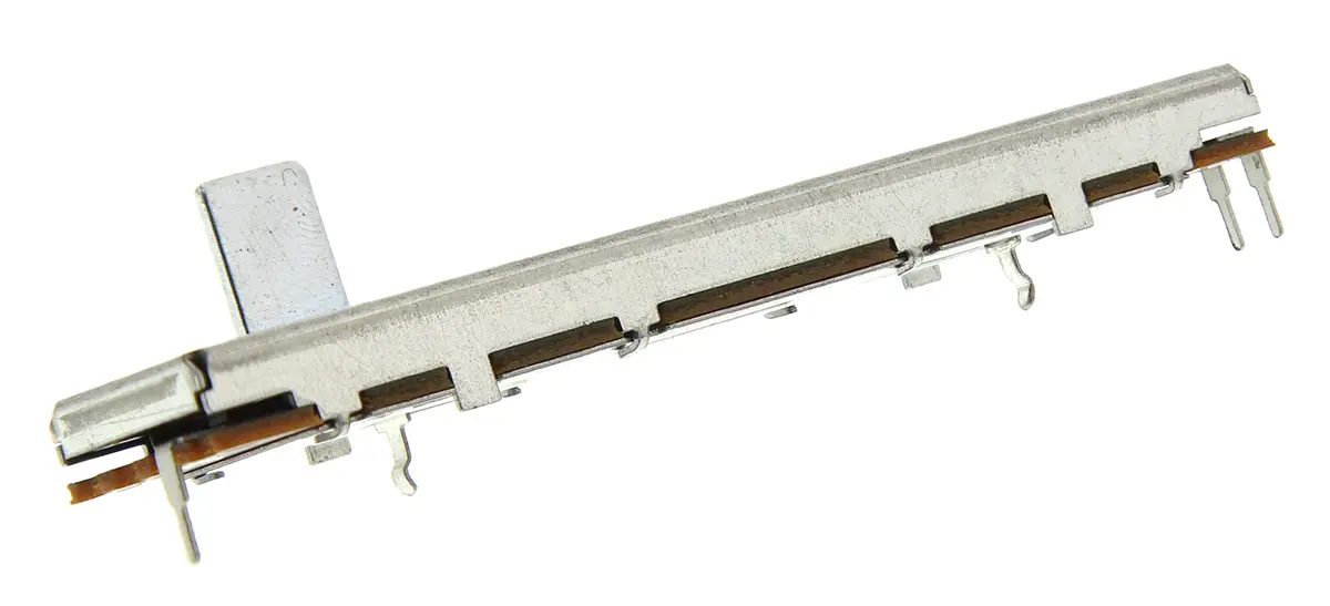 Produktfoto 1 von Bourns PTB THT Schiebe  Potentiometer 10kΩ ±20% / 0.25W