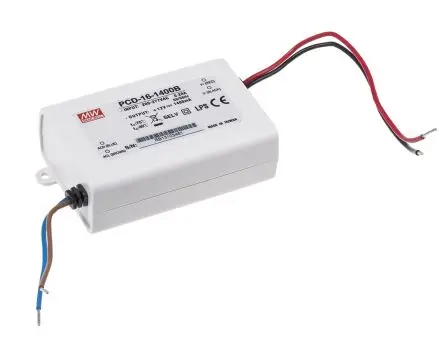 Produktfoto 1 von MEAN WELL LED-Treiber, 16.8 W 180V ac, 295 V ac LED-Treiber 1.4A, Ausgang 12V, 8 V