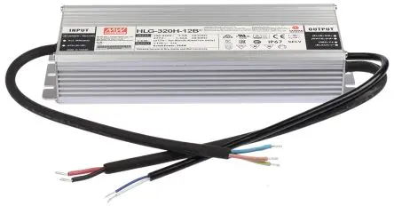 Produktfoto 1 von MEAN WELL LED-Treiber, 264 W 305 V ac, 90 V ac, 127V dc, 431 V dc LED-Treiber 22A, Ausgang 12V 1 bis 10 V PWM-Widerstand