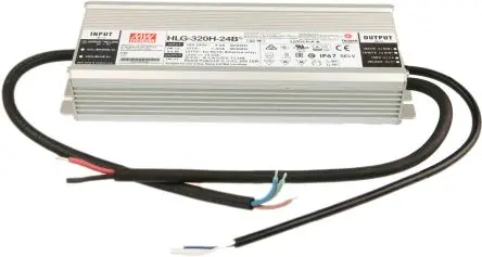 Produktfoto 1 von MEAN WELL LED-Treiber, 320.16 W 305 V ac, 90 V ac, 127V dc, 431 V dc LED-Treiber 13.34A, Ausgang 24V 1 bis 10 V